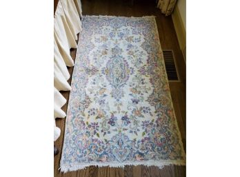 Pretty Vintage Persian Colorful Small Oblong Area Rug