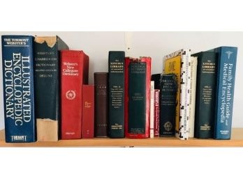 Assortment Of Reference Books