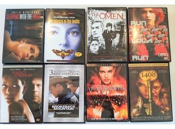 Set Of 8 Thrillers On DVD