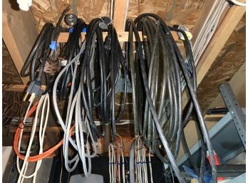 Lot Of Electrical Cords And More