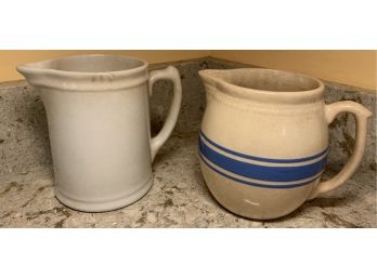 Two Vintage Pitchers