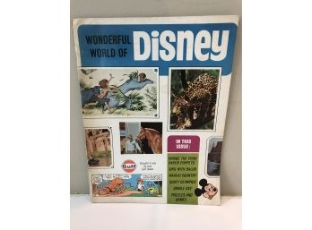 1968 Wonderful World Of Disney Magazine