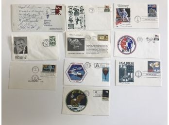 Lot Of US Space First Day Covers