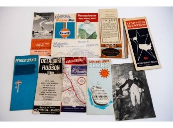 Vintage Maps And Brochures