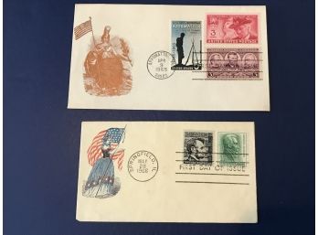 Genuine Civil War Patriotic Covers Envelopes From 1860's
