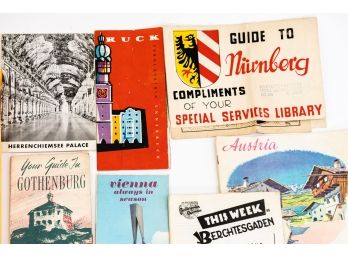 Vintage Germany And Austria Travel Maps And Guides
