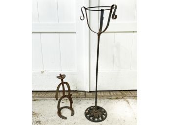 Vintage Wrought Iron Outdoor Pieces