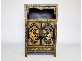 Antique Chinoiserie Nightstand