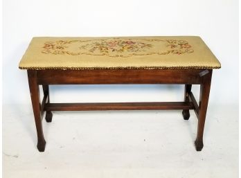 Upholstered Piano Stool - AS IS