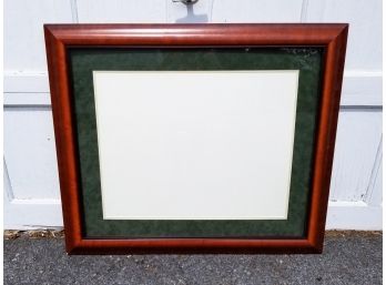 Large Wood Frame And Matte