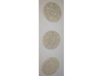 Group Of 3 Decoratvie Wall Pieces