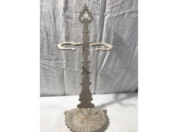 Antique Cast Iron  Victorian Umbrella Stand