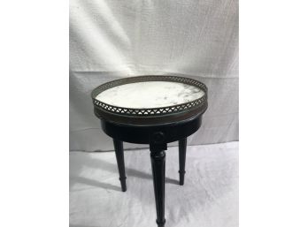 Marble Top Accent Table 3 Legs