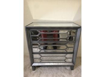 Retro Mirrored Bureau 3 Drawers