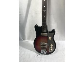 Vintage Wood Electric Guitar By Pro Session