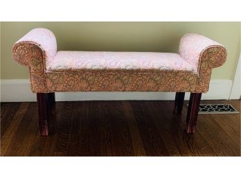 Small Upholstered Window Bench