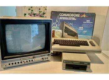 Vintage Commodore 64 Personal Computer