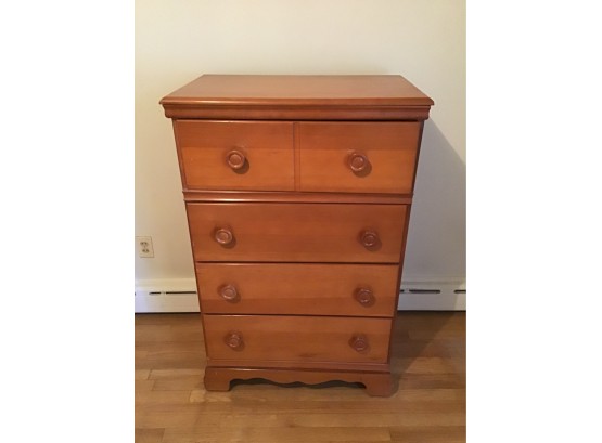 Sumter Co. Petite Maple Chest Of Drawers