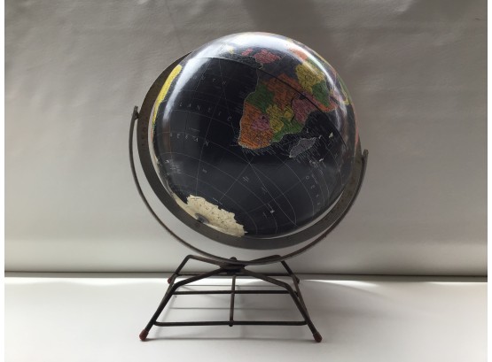 Vibrant Vintage Globe
