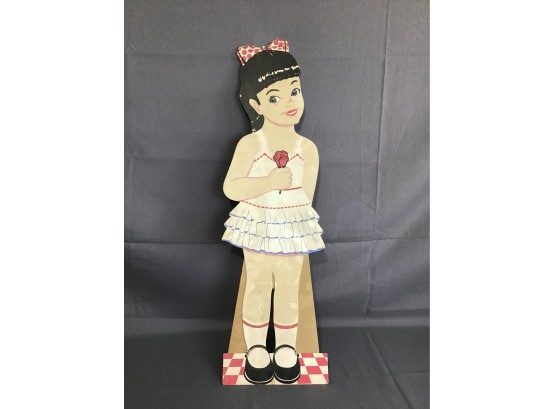 Large Cardboard Paper Doll