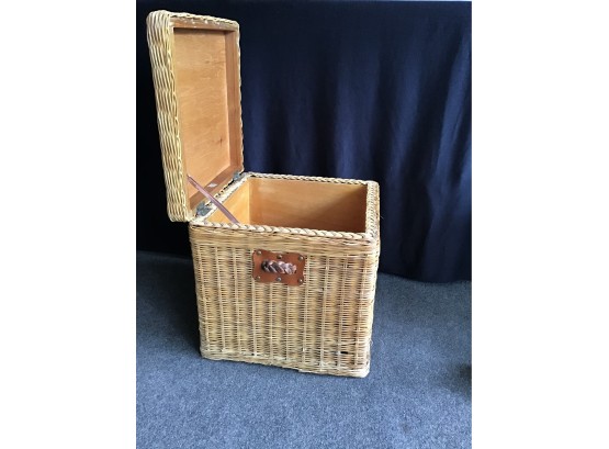 Blue Pacific Industries Wicker Chest