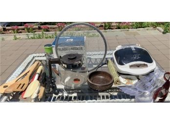 Miscellaneous Group Of Household Kitchen & Cooking Items
