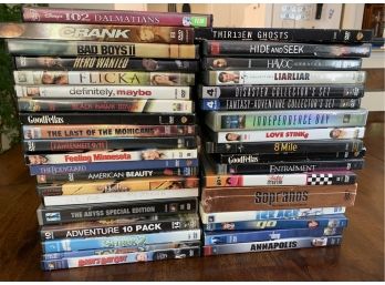 Group Of 36 DVD Movies