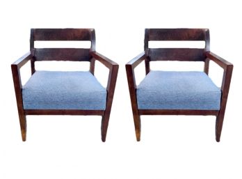 David Edward Guest Chairs With Regalia Upholstered Seats