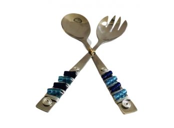 Hand Crafted Beaded Serving Spoons