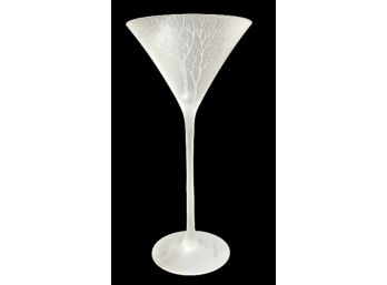 Collectible Belvedere Martini Glass
