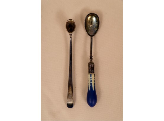 Pair Of English Spoons