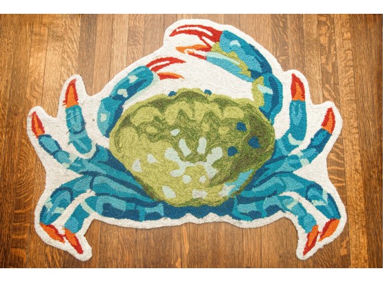 Crab Floor Mat Nautical Style Rug