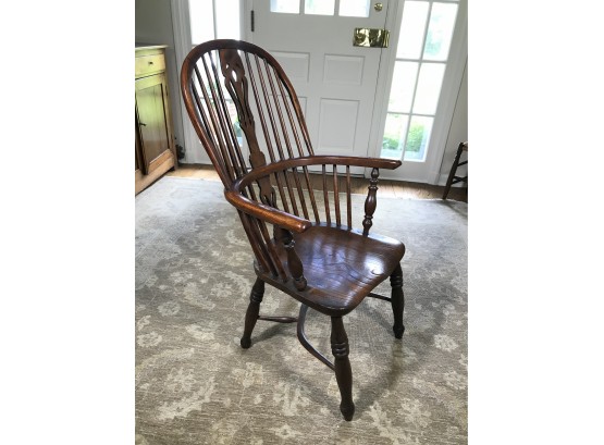 Gorgeous Antique Chestnut Windsor Chair C.1800 - Beautiful Piece - Great Patina
