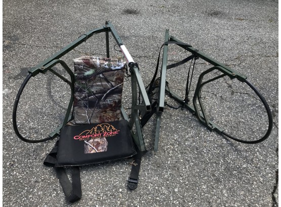 Great Deer Hunting / Tree Stand By COMFORT ZONE - Used TWICE - Great Piece (High Quality)