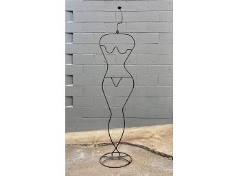 Vintage IKEA Female Silhouette Valet Stand Designed By Laurids Lonborg