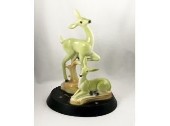 Vintage Ceramic Deer Sculpture - Bard Creations