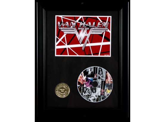 Van Halen Limited Edition Record Display