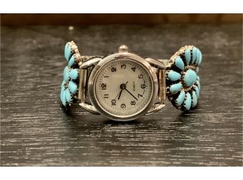 Sterling Turquoise Watch