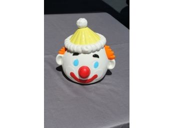 Excellent Vintage Clown Cookie Jar