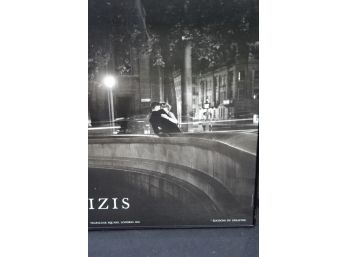 Rare Poster By Izis - Trafalgar Square 1950 - 'Lovers'