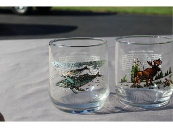 Very Cool Moose & Humpback Whale Tumblers From Sunoco