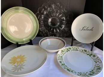 6 Pc. PLATTER/BOWL LOT