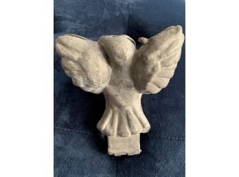 Antique Pewter Ice Cream Flying Bird Mold Marked 'D & C'