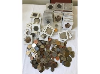 Assorted Lot Of Foreign Coins