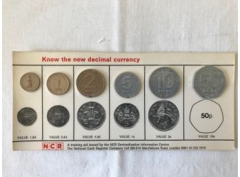 Introduction To Decimal Currency -- A Guide For The New Coinage -- UK Numismatics