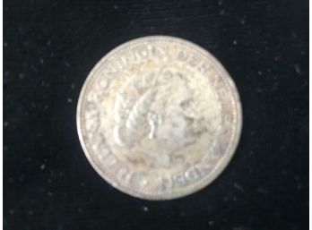 1961 Netherlands Kingdom Queen JULIANA 2½ Gulden Authentic Silver Coin