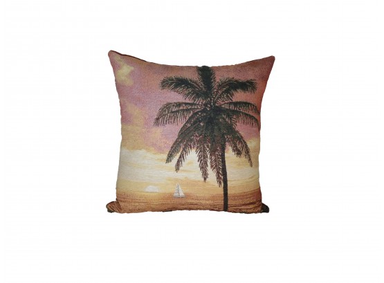 Palm Tree Decorative Pillow Case Only