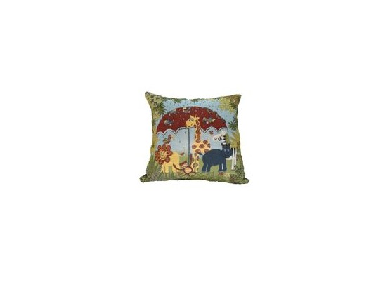 Zoo Decorative Pillow Case Only