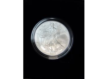 2007 Uncirculated American Eagle One Ounce Silver Coin