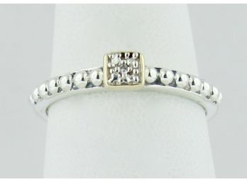 T&C Sterling 14K Ring